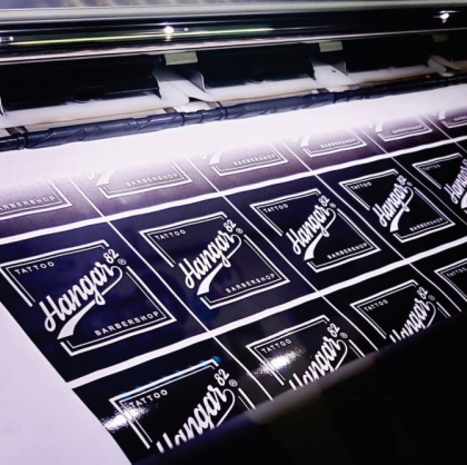 Etiquetas Vinil Branco ou Transparente