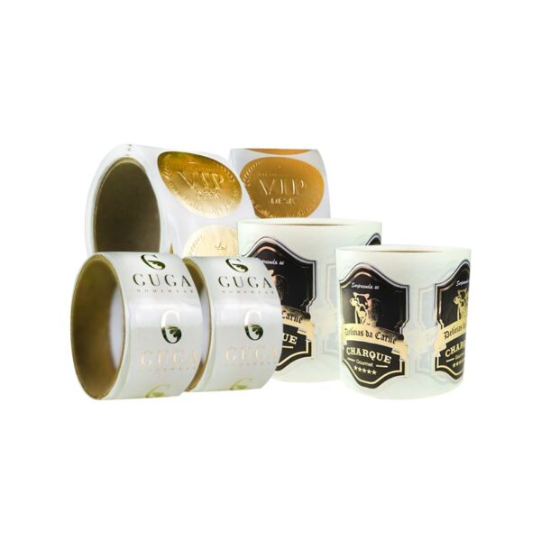 Etiquetas em Hot Stamping